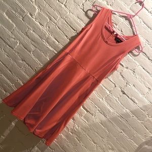 BR Coral Romper Dress w/pockets